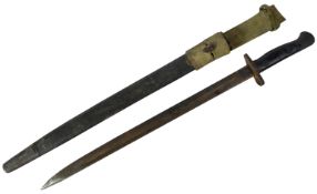 WWI FIRST WORLD WAR 1907 PATTERN BRITISH ARMY RIFLE BAYONET