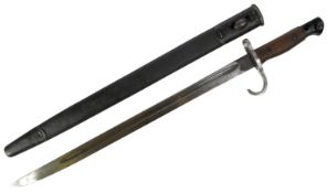 WWI FIRST WORLD WAR 1907 PATTERN BRITISH ARMY RIFLE BAYONET