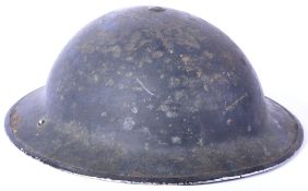 ORIGINAL WWII SECOND WORLD WAR STEEL BRODIE HELMET