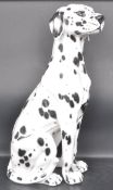 RETRO VINTAGE DALMATIAN BREED DOG FIGURINE BY BOXER CERAMICHE