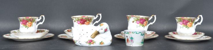 VINTAGE ROYAL ALBERT OLD COUNTRY ROSES TEA SERVICE