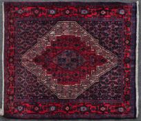 20TH CENTURY WOOL ON WOOL PERSIAN SENNEH RUG