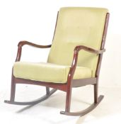 MID 20TH CENTURY ROCKING CHAIR / ARMCHAIR