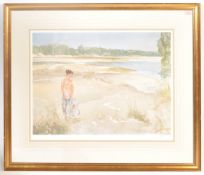 AFTER WILLIAM RUSSELL FLINT - LIMITED EDTION PRINT OF CARLOTTA BY THE LOIRE
