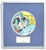 GERDA WGENER (1885-1940) - DELASSEMENTS D'EROS - ART DECO POCHOIR