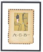 ART GOUT BEAUTE FRENCH ART DECO MAGAZINE COVER ARTWORK