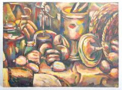 ANDREW CHAPPIN - OIL ON BOARD STILL LIFE PAINTING