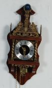 20TH CENTURY DUTCH WALL CLOCK