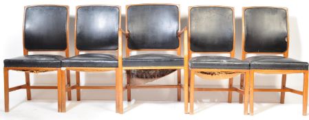 TOM LUPTON &JOHN MORTON LM FURNITURE SET OF 5 DINING CHAIRS