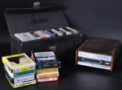 JVC - NIVICO CHR-100UH 8-TRACK PLAYER AND A SELECTION OF 8-TRACKS