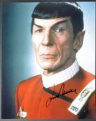 STAR TREK - LEONARD NIMOY (D.2015) - AUTOGRAPHED 8X10