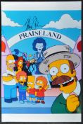 HARRY SHEARER - THE SIMPSONS - AUTOGRAPHED 8X12