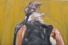 LEE ELLIS (B. 1984) - CONTEMPORARY OIL ON CANVAS PAINTING