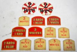 MIXED SELECTION OF VINTAGE FAIRGROUND PAINTED SIGNS