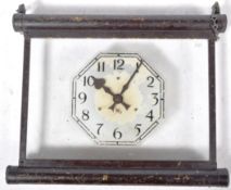 INTERNALITE - ART DECO HANGING CINEMA / AUDITORIUM CLOCK