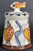 KEVIN WARREN - MID CENTURY STUDIO ART POTTERY CONDIMENT POT