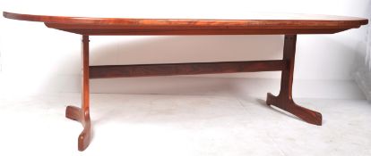 VICTOR B WILKINS - G PLAN - FRESCO - TEAK WOOD LARGE DINING TABLE