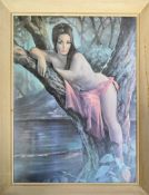 JOSEPH HENRY LYNCH - WOODLAND GODDESS - MID 20TH CENTURY PRINT