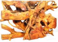 LARGE MODERNIST RUSTIC LIVE EDGE SIDEBOARD / COFFEE TABLE BASE