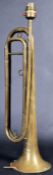 VINTAGE 20TH CENTURY UPCYCLED LAMP CONVERTED FROM A TRUMPET
