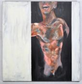 LEE ELLIS (B. 1984) - CONTEMPORARY OIL ON CANVAS PAINTING