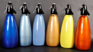 SET OF RETRO BOC COCKTAIL BAR SODA SIPHONS