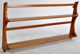ERCOL GOLDEN DAWN MODEL 268 PLATE RACK / DISPLAY BOOKSHELF