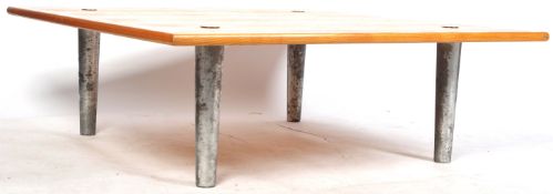 RETRO VINTAGE 20TH CENTURY LOW & LARGE COFFEE TABLE