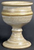 RAY SILVERMAN (B. 1943) STUDIO ART POTTERY CHALICE GOBLET