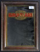 VINTAGE 20TH CENTURY WILLS GOLD FLAKE PUB MIRROR