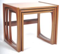1970’S G-PLAN QUADRILLE TEAK WOOD GRADUATING NEST OF TABLES