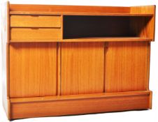 TURNIDGE OF LONDON - TEAK WOOD SIDEBOARD MEDIA UNIT