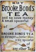 BROOKE BOND TEA - OIL ON BOARD ADVERTISING SIGN