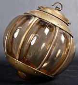 ART DECO HANGING GLASS BUBBLE LIGHT SHADE