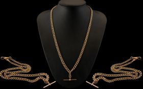 Edwardian Period Superb 9ct Gold Double