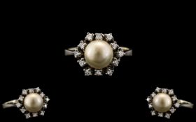 Ladies 14ct White Gold Stylish and Attra