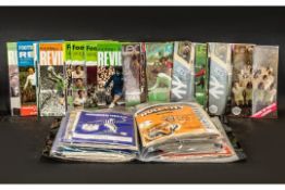 Football Interest - Collection of Assorted Football Programmes - English League 1969 - 1976,