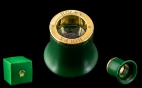 Rolex Jeweller's Loupe, watch - accessories, signed Rolex. Mint condition, with Rolex box.