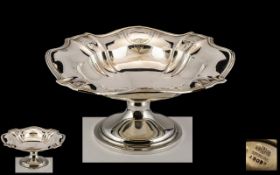 Gorham of New York Superb Sterling Silver Fruit Bowl. Excellent Design and Form.