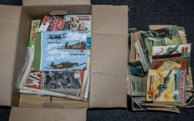 A Collection of Commando War Stories in Picture Magazines from the 1970's and War Illustrated Maps