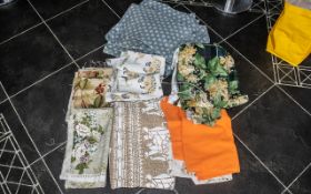 Large Collection of Sanderson Fabric, good quality fabric in assorted designs and colours,