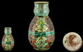 A Della Robbia Vase, by Anna Smith, pott