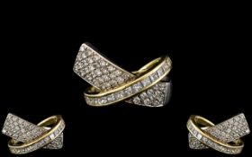 Ladies - Superb Designer Diamond Set Dre