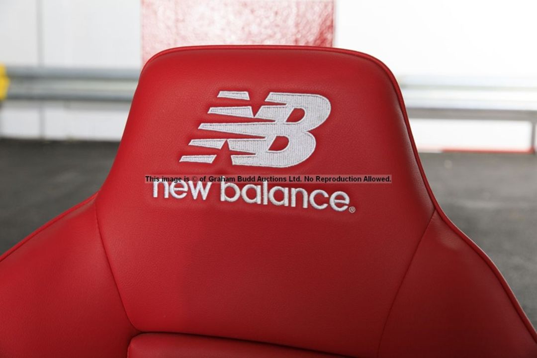 Liverpool FC Anfield stadium home team dugout chair from the 2019-20 Premier League winning - Image 7 of 19