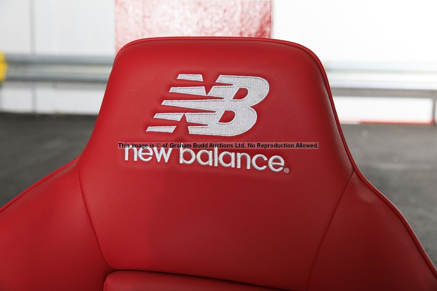 Liverpool FC Anfield stadium home team dugout chair from the 2019-20 Premier League winning - Image 7 of 19