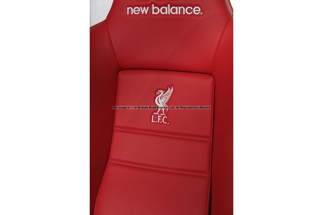 Liverpool FC Anfield stadium home team dugout chair from the 2019-20 Premier League winning - Image 8 of 19