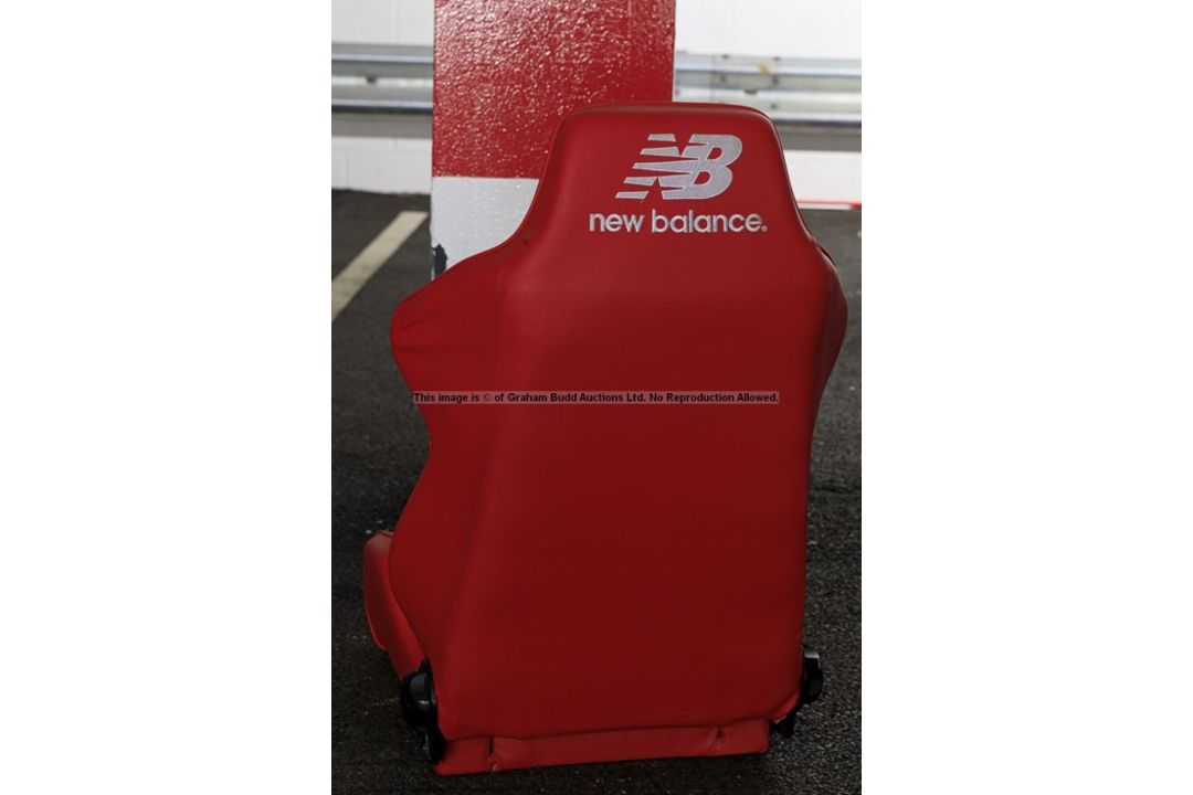 Liverpool FC Anfield stadium home team dugout chair from the 2019-20 Premier League winning - Image 15 of 19