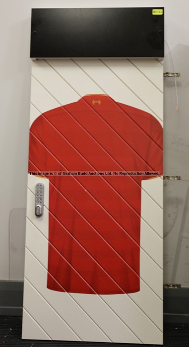 Locker door from the First Team Changing Room at Liverpool Football Club's Melwood Training - Image 2 of 3