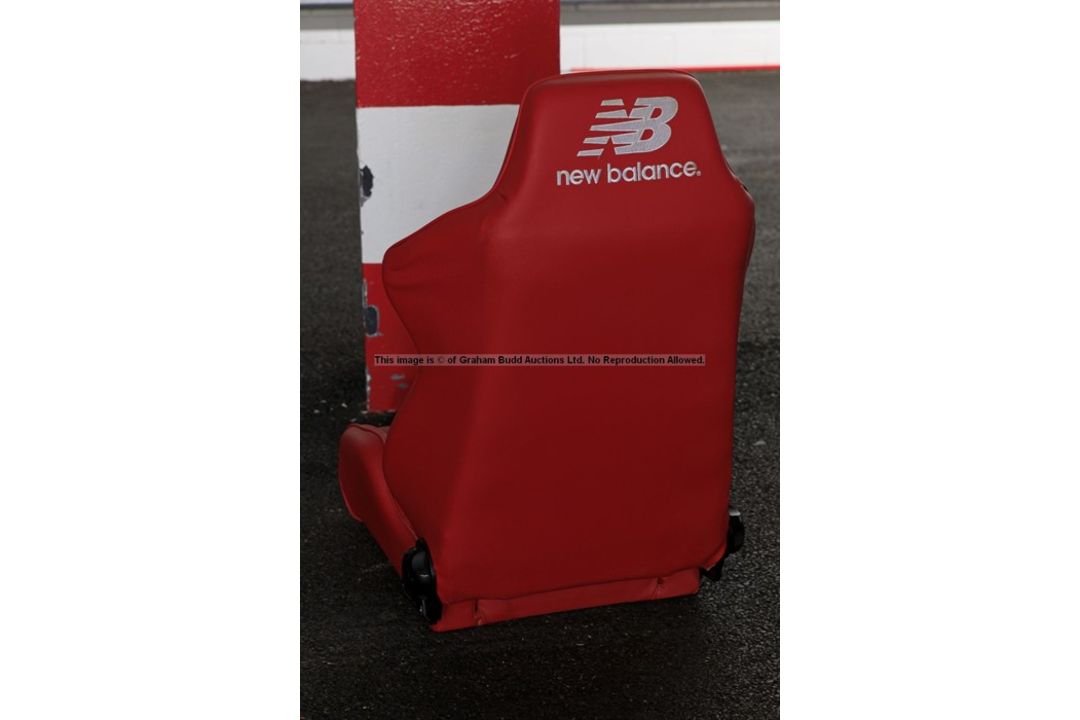 Liverpool FC Anfield stadium home team dugout chair from the 2019-20 Premier League winning - Image 14 of 19