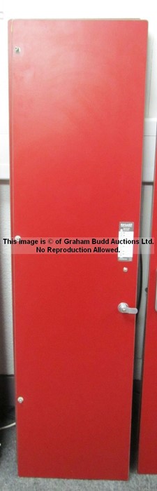 Changing room locker door, initialled BW, from Liverpool Football Club's Melwood Training Ground, - Image 6 of 6